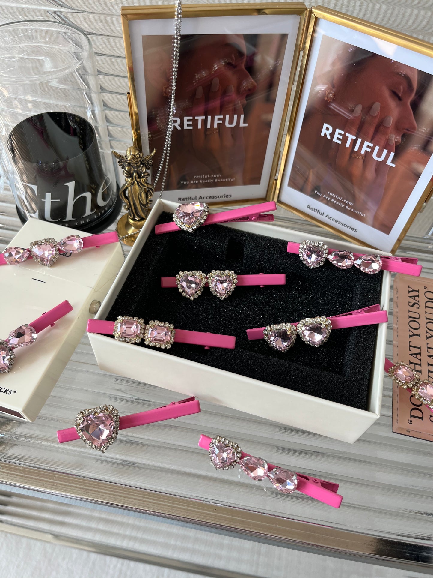 Juego de pinzas para el pelo Barbie Niña I