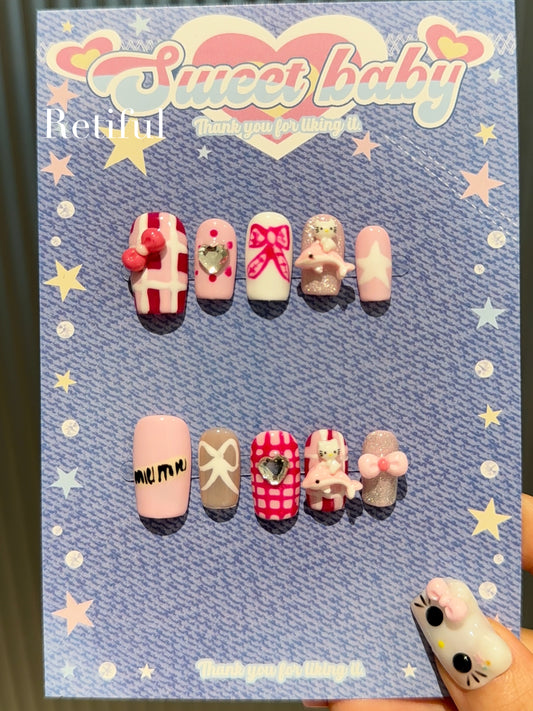 HK0074 Press-On Nails