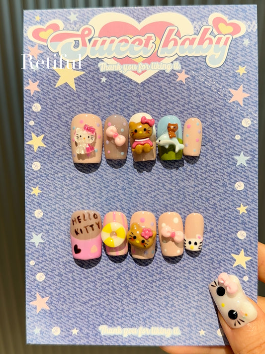 HK0082 Press-On Nails