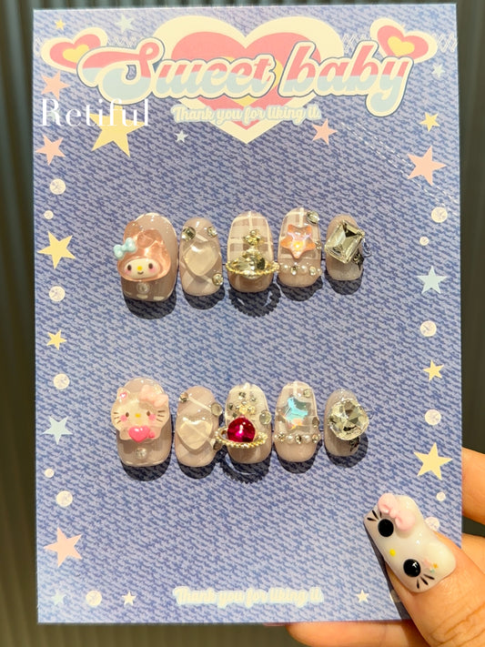 HK0084 Press-On Nails