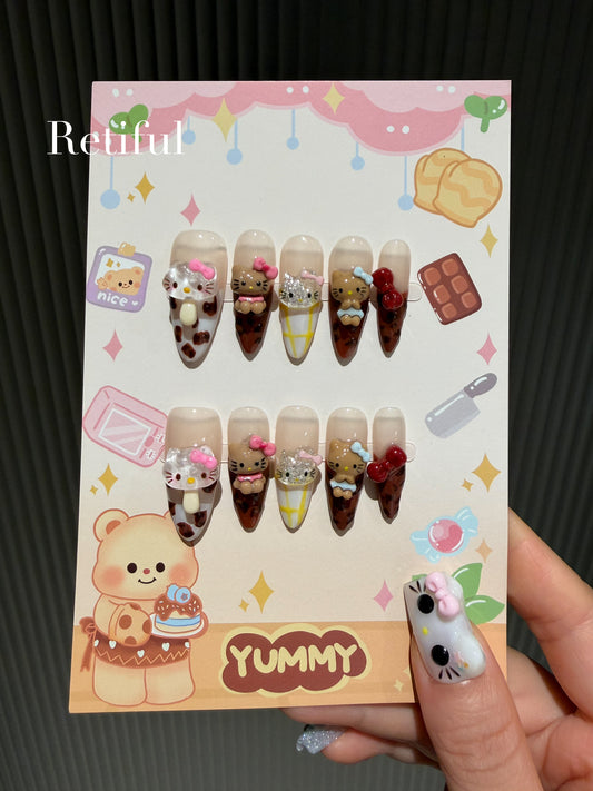 HK0103 Press-On Nails