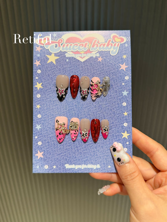 HK0140 Press-On Nails