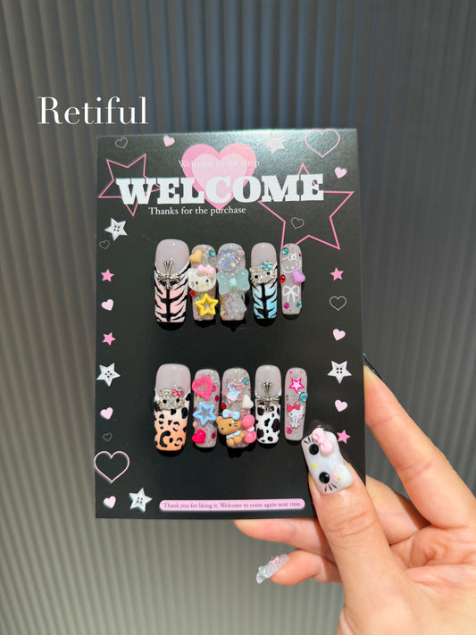 HK0182 Press-On Nails