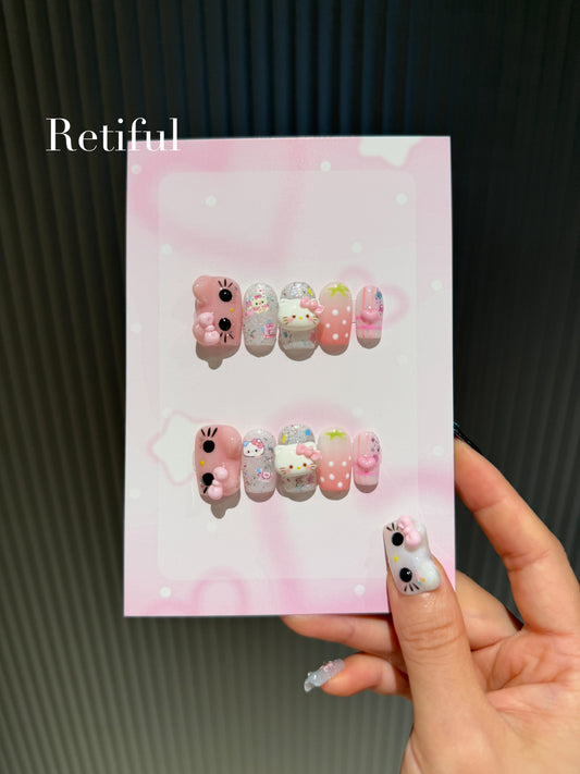HK0186 Press-On Nails