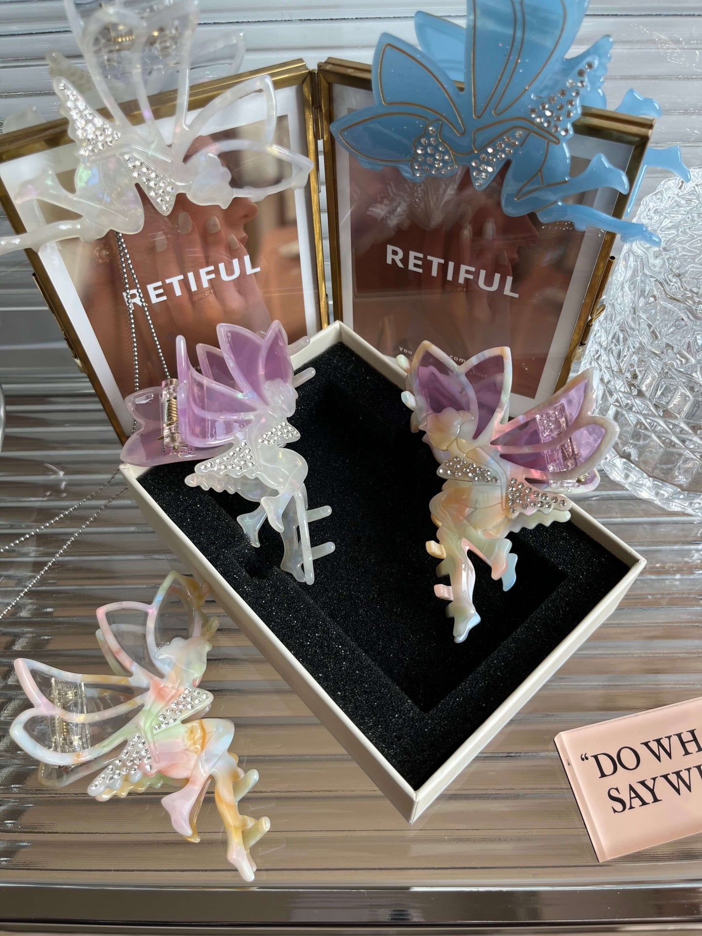 Flower Fairy Claw in Lavender Dream