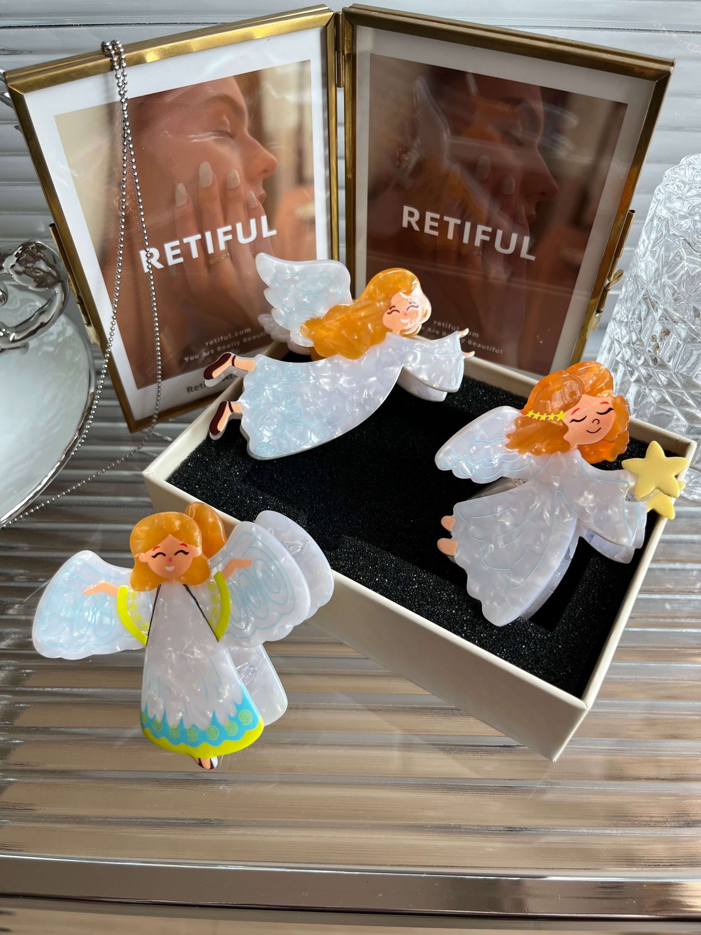 Wings of Joy Angel Hair Claw