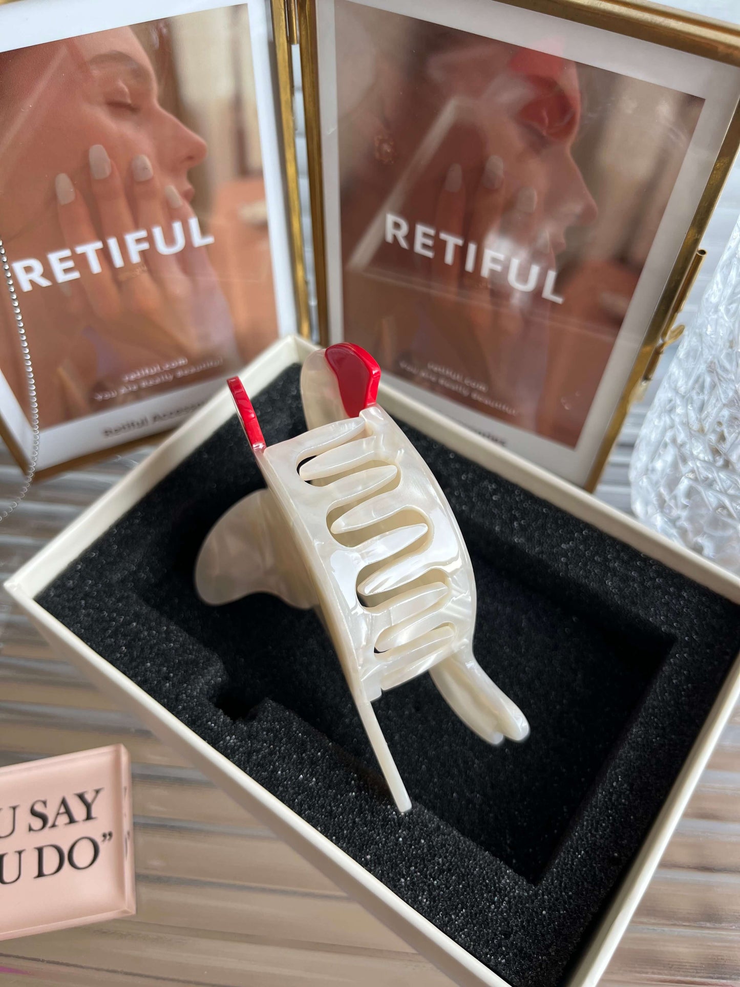 Peace Dove Hair Claw