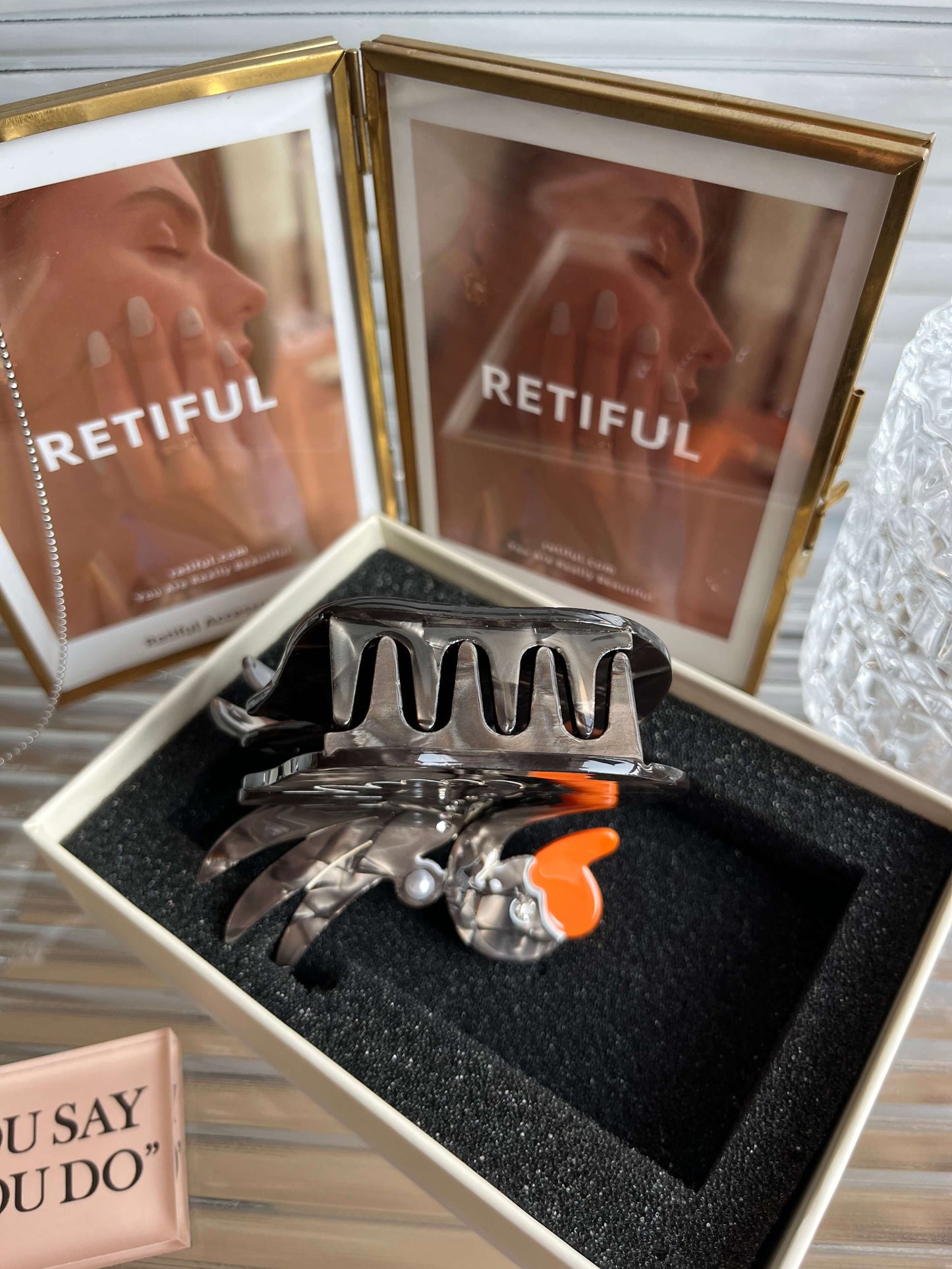 Black Swan Hair Claw