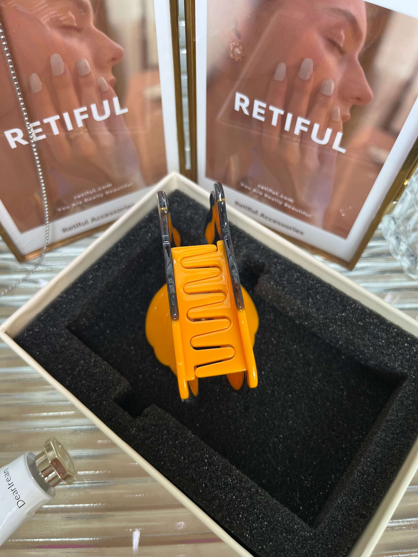 Funny Money Bag Hair Claw