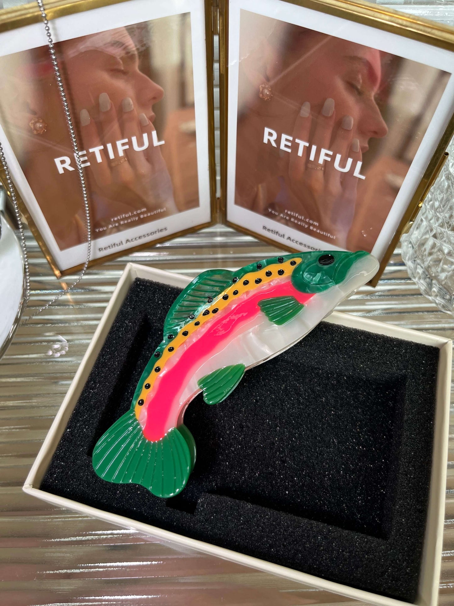 Tropical Fish Hair Claw