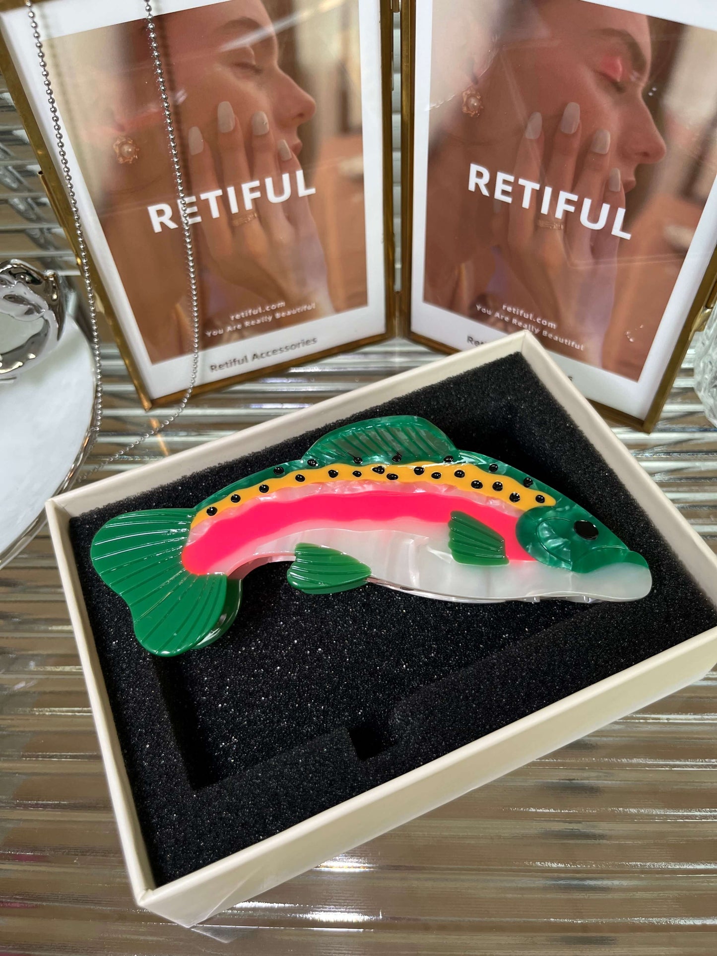 Tropical Fish Hair Claw