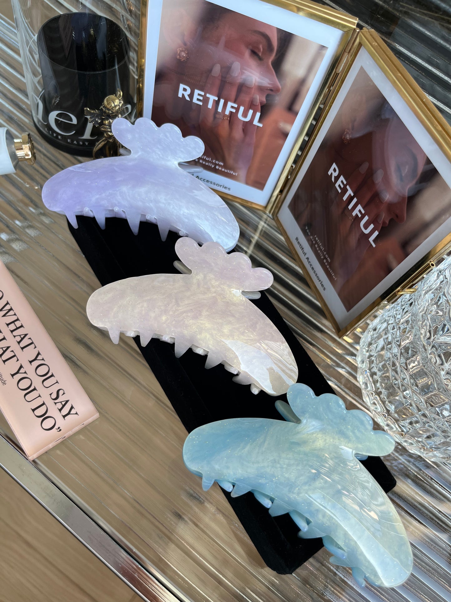 Color Changing Hair Claw (Purple)