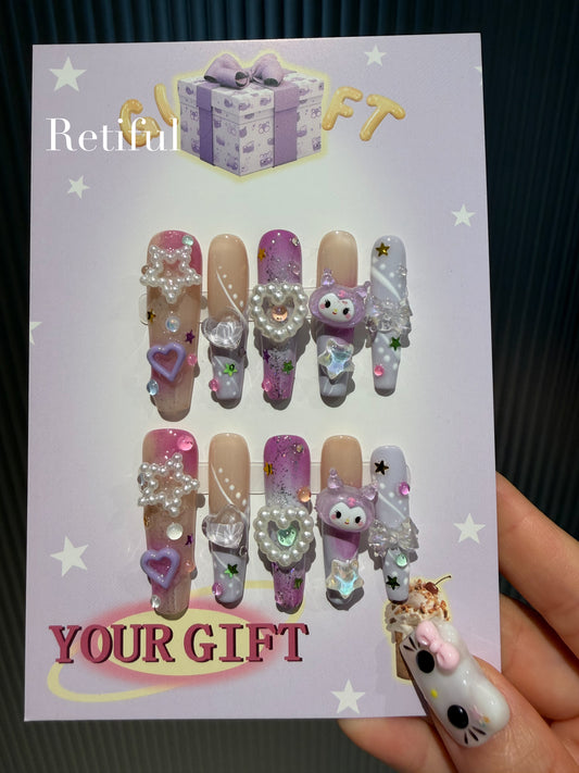 KU0005 Press-On Nails