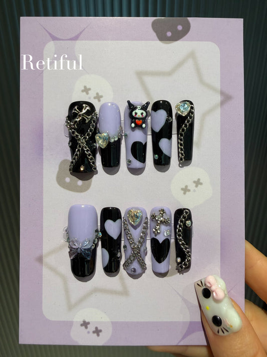 KU0006 Press-On Nails