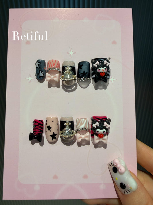 KU0007 Press-On Nails