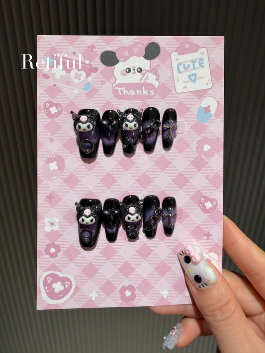KU0010 Press-On Nails
