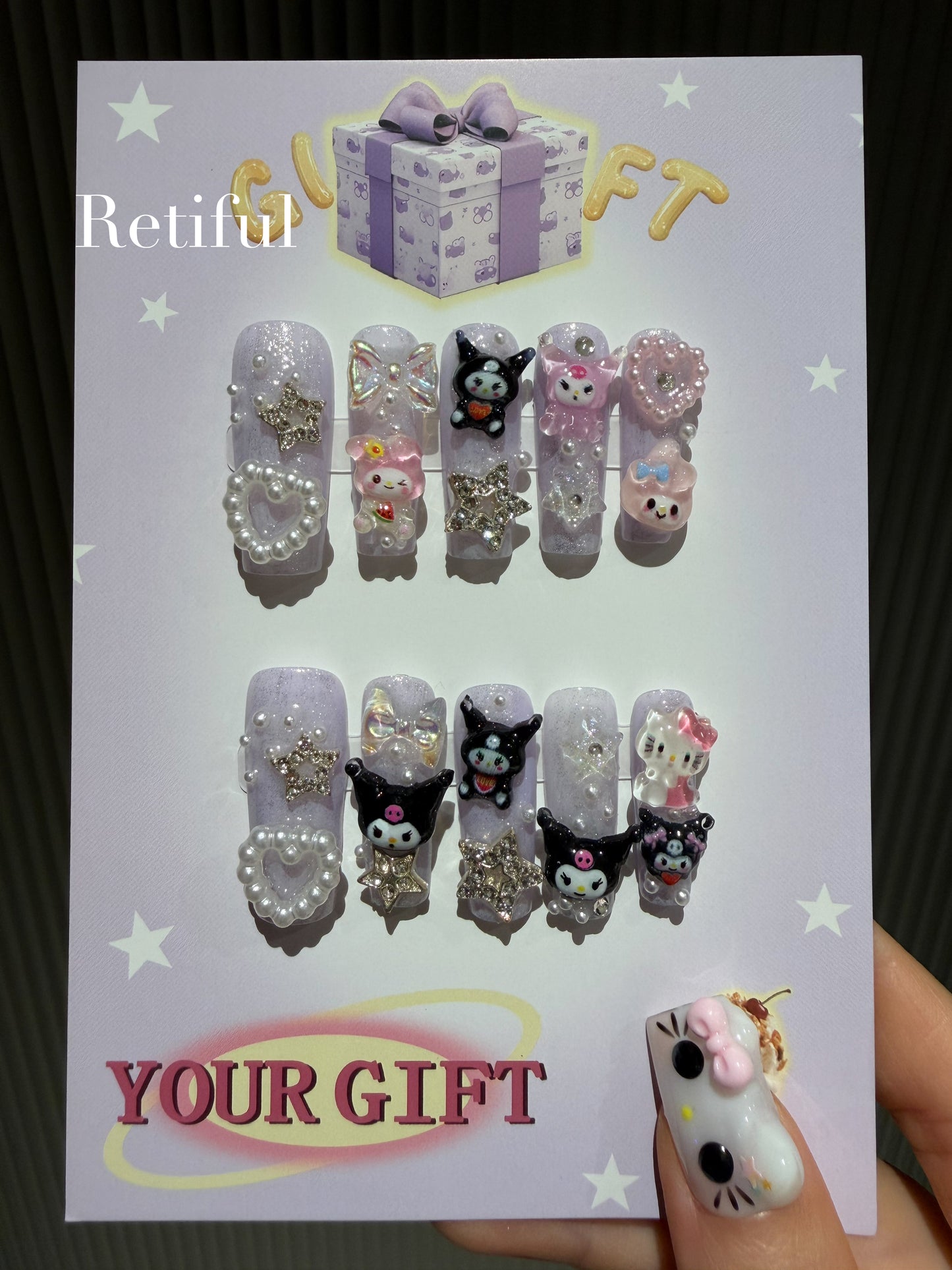 KU0011 Press-On Nails