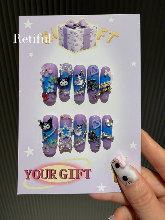 KU0012 Press-On Nails