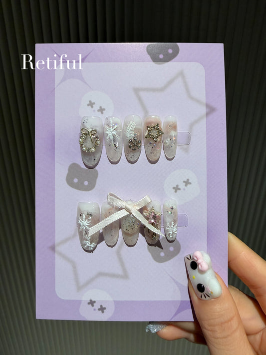 M0023 Christmas Press-On Nails