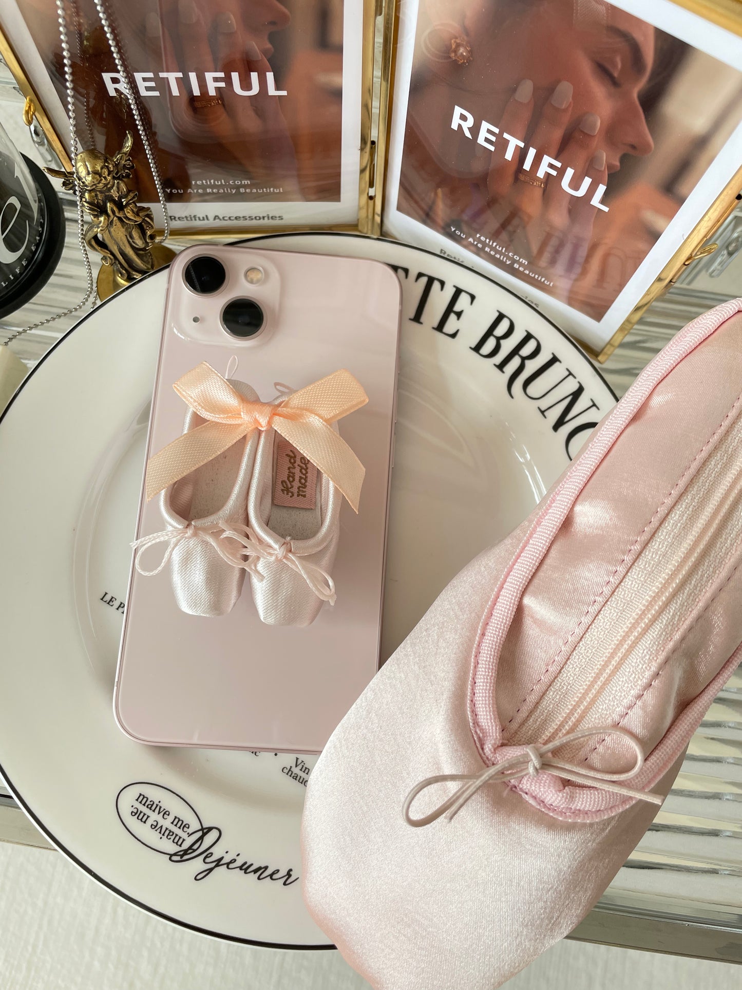 Ballet Shoes Phone Holder