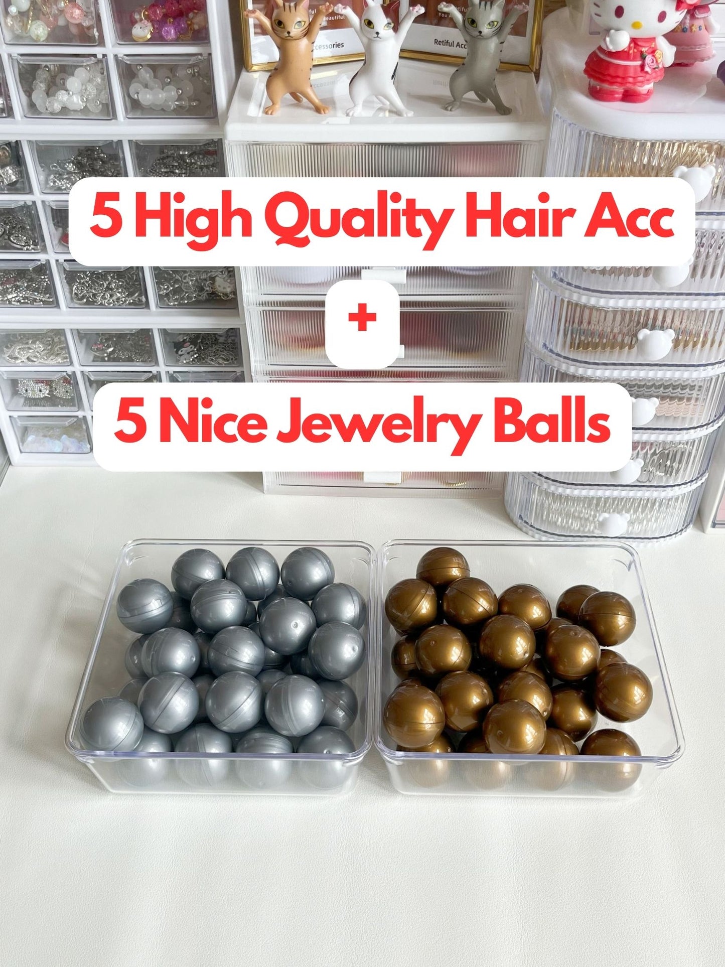 5 High Quality Hair Accessory & 5 Nice Jewelry Mystery Scoop