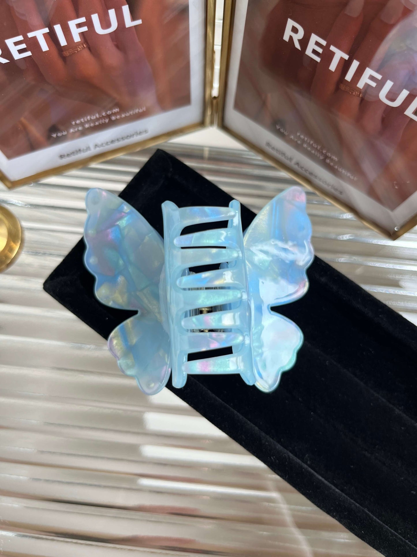 Butterfly Hair Claw Clip