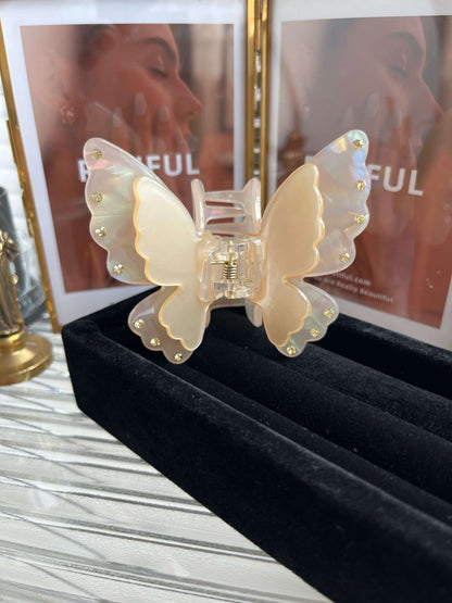 Butterfly Fairy Hair Claw Clip (Yellow)