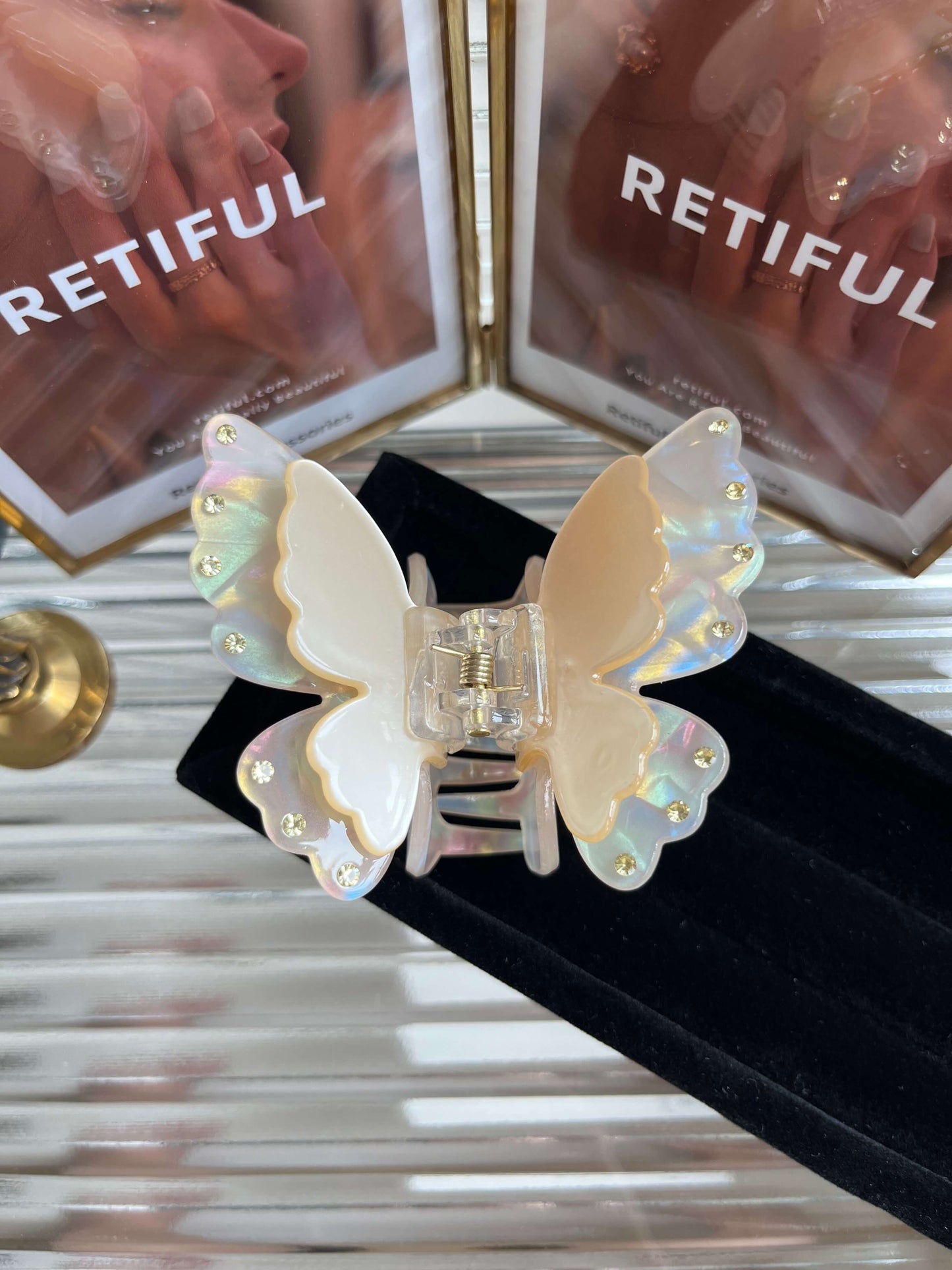 Butterfly Hair Claw Clip