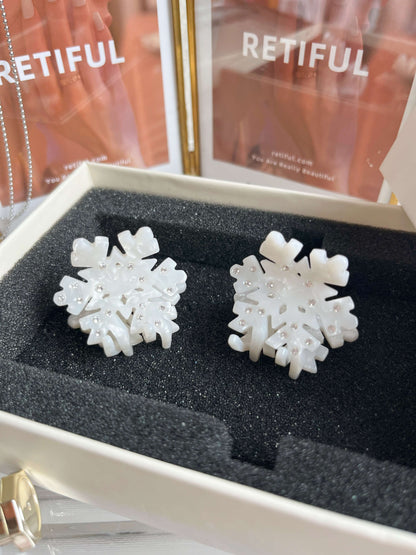 Christmas Mini Snowflake Claw Set