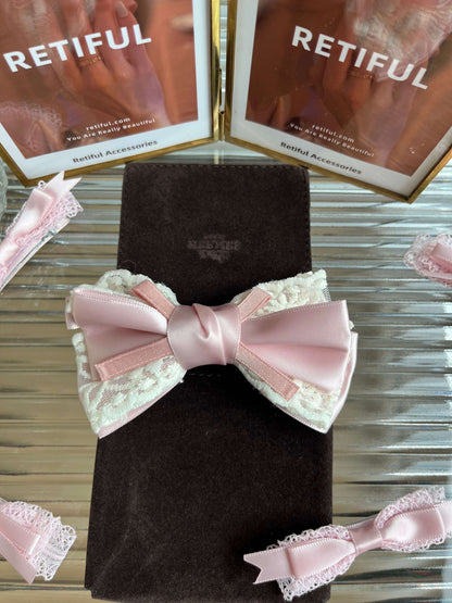 Coquette Ribbon Bow Clip