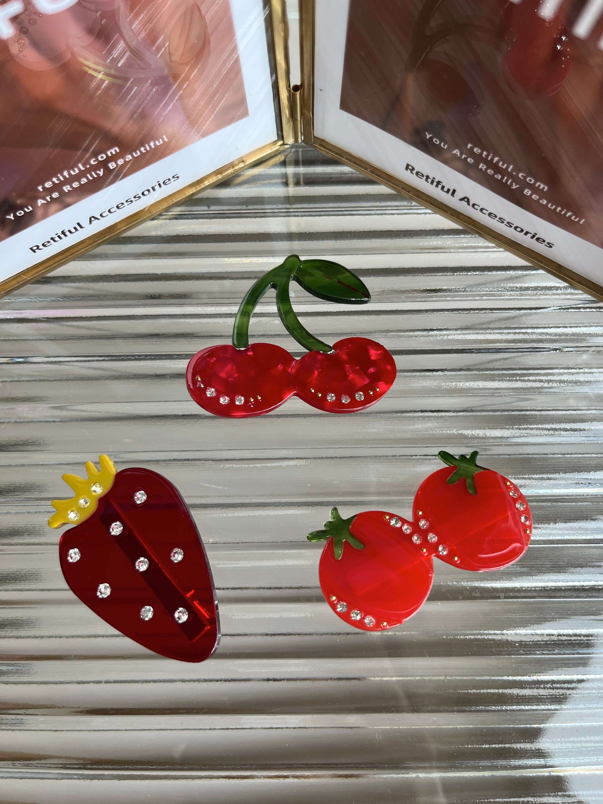 Strawberry Hair Clip