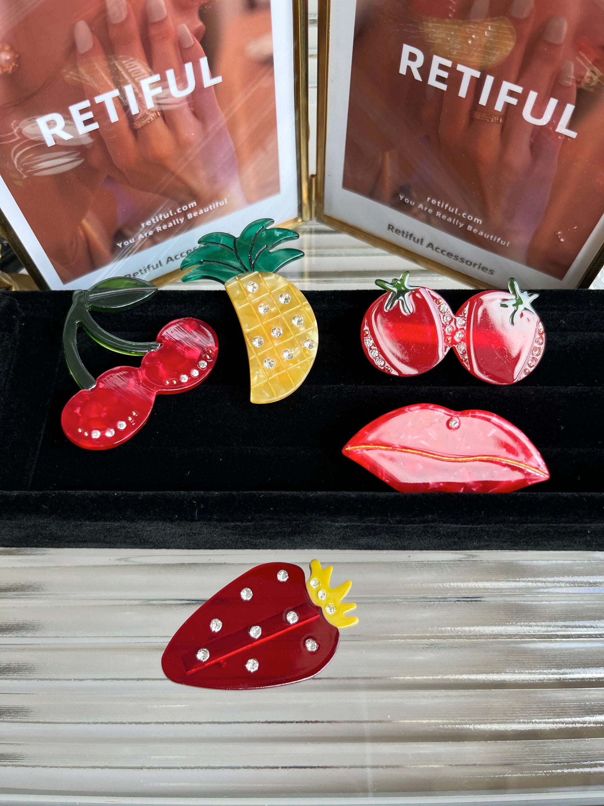 Strawberry Hair Clip