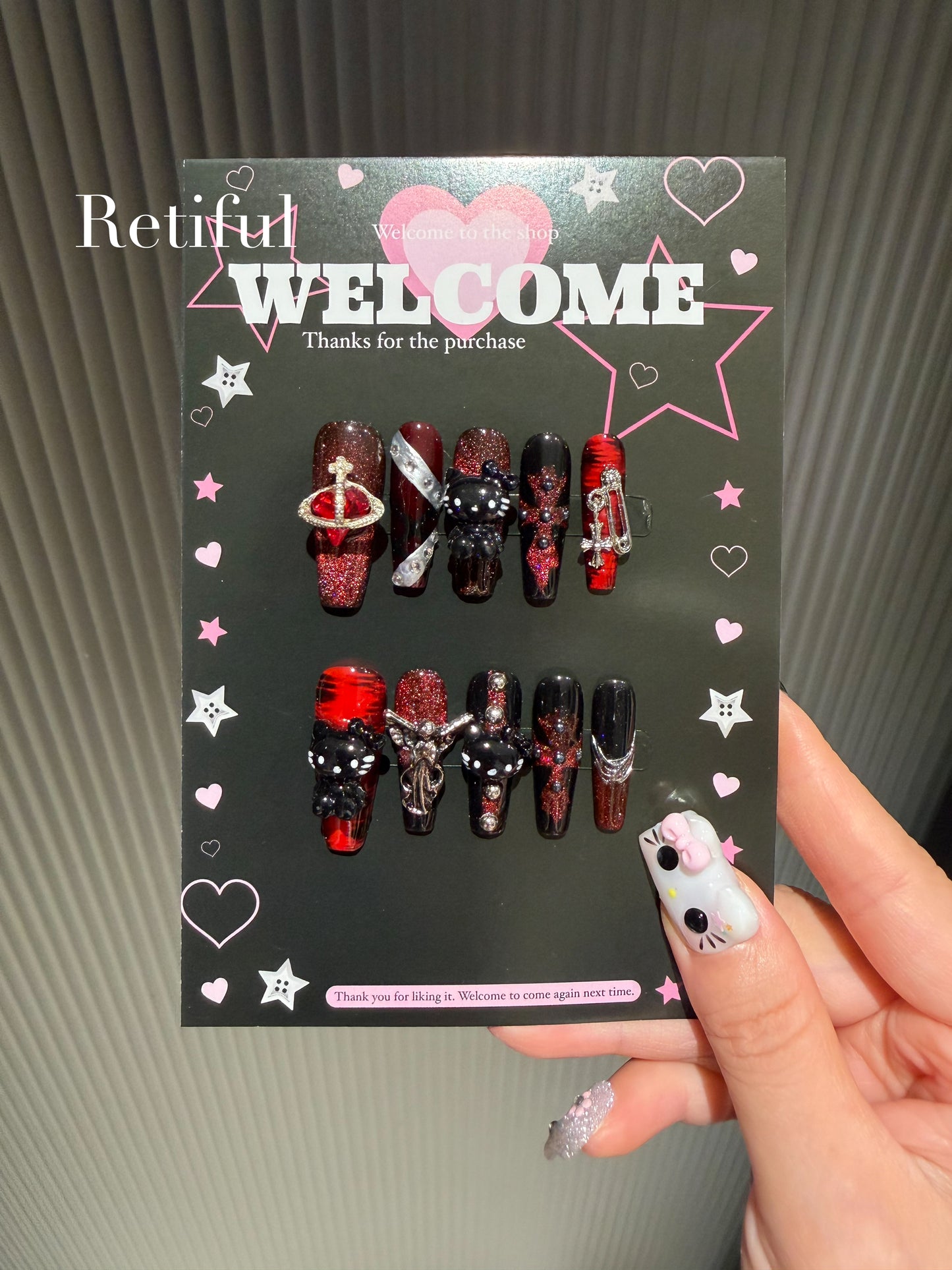 HK0010 Press-On Nails