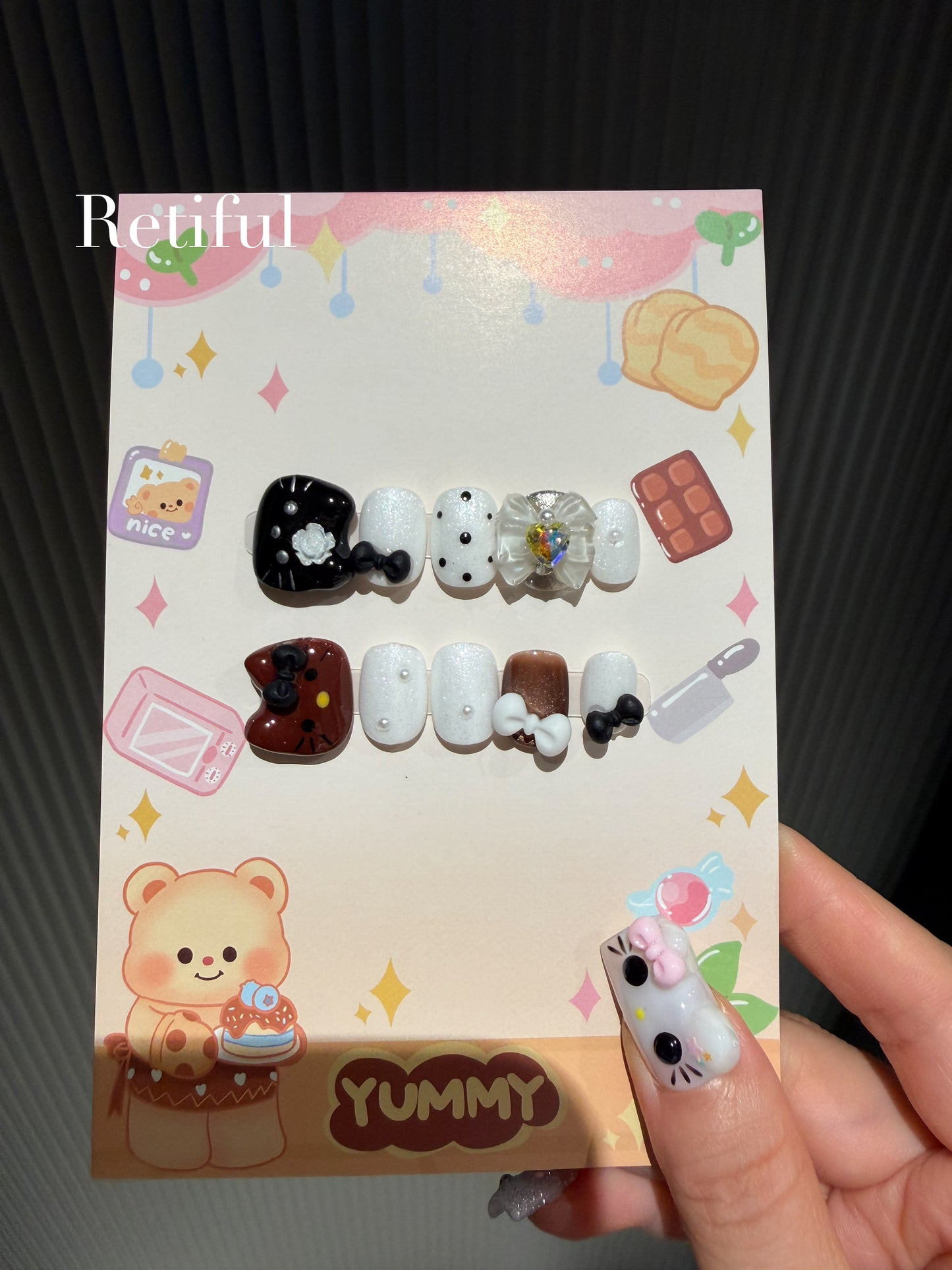 HK0040 Press-On Nails