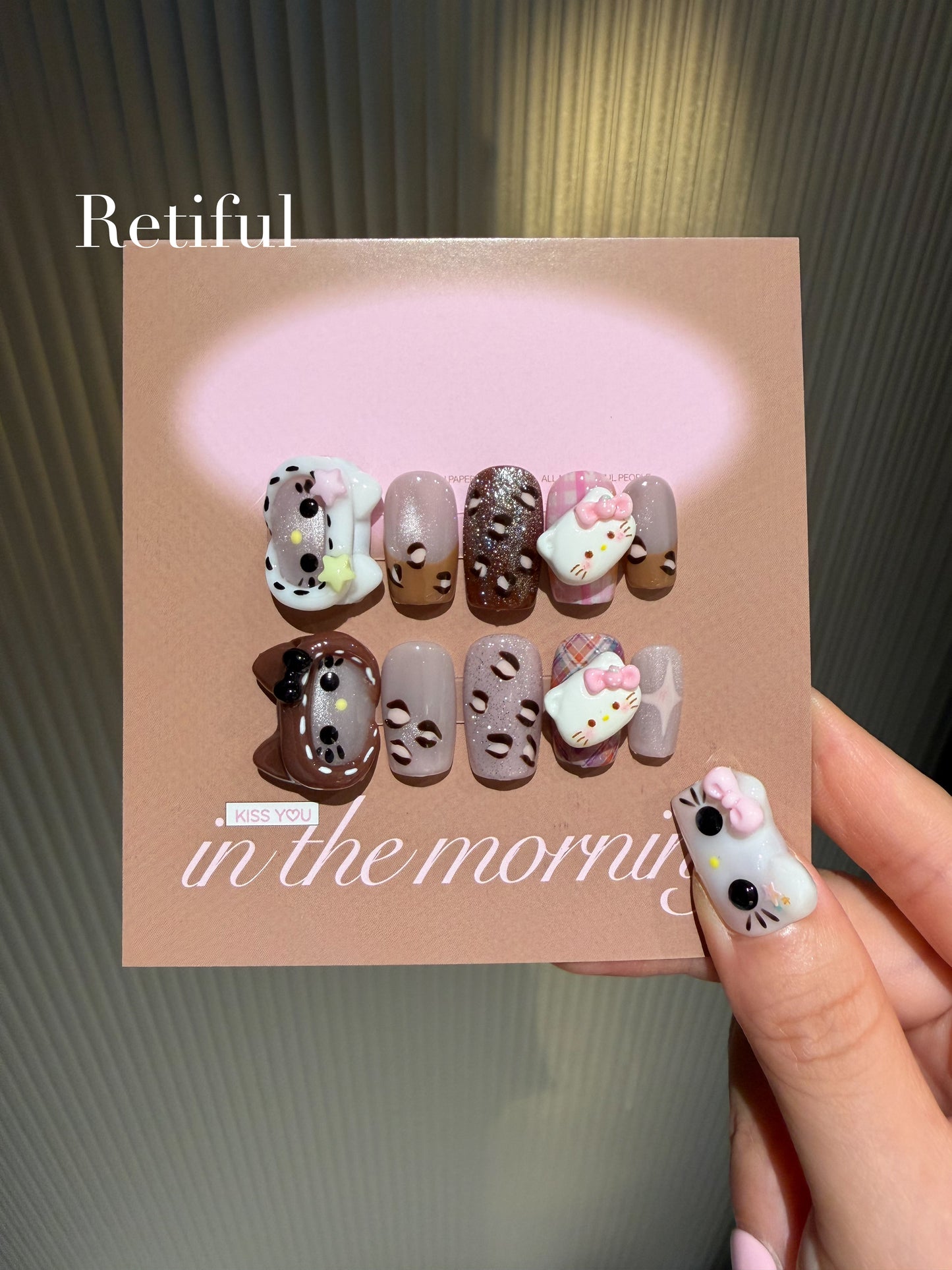 HK0047 Hatty Kitty Collection Press-On Nails