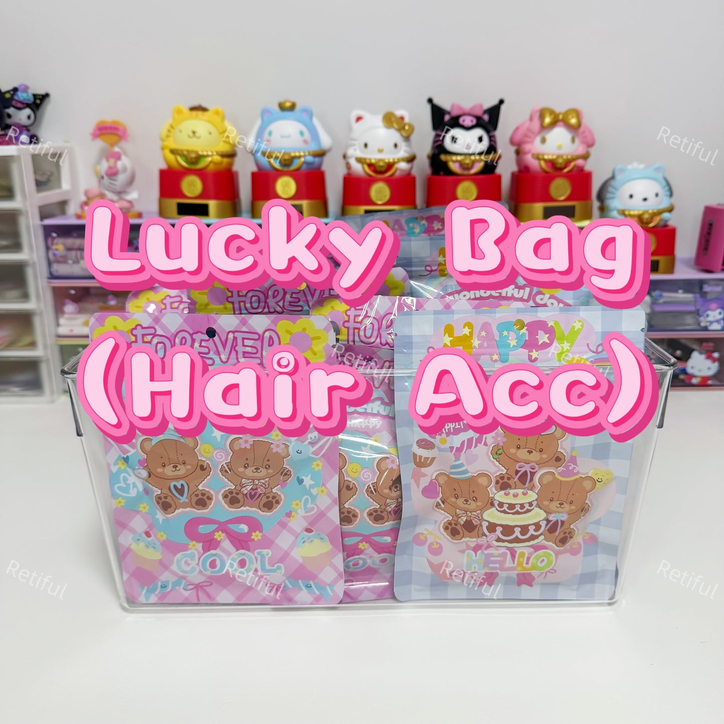 Hair Accessories Lucky Mystery Bag (10 Bags)