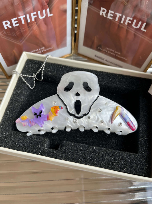 Halloween Ghost Claw (Purple Bat)