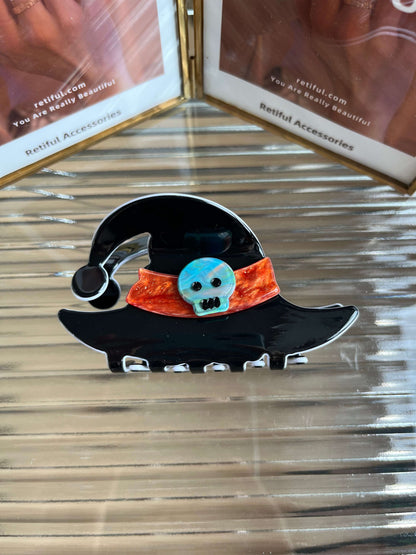 Halloween Witch Hat Claw (Orange)