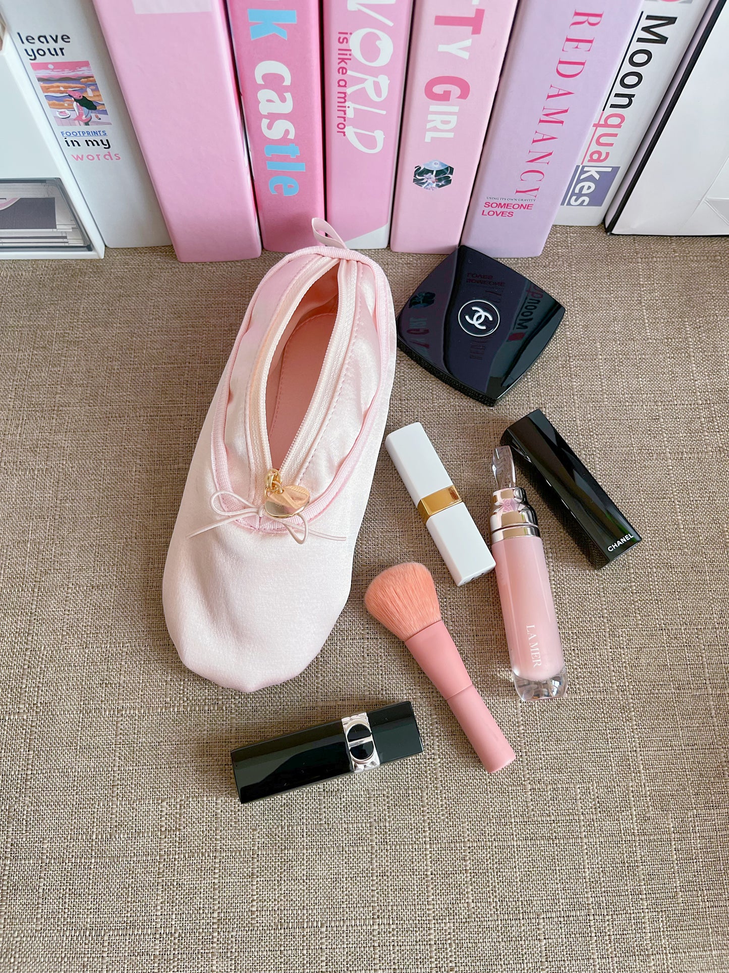 Ballet Shoe Makeup Bag