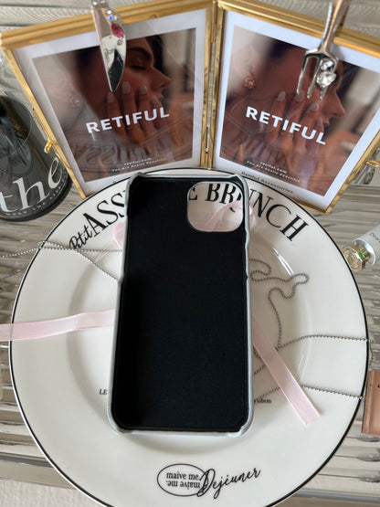 Ribbon Bow Phone Case (Pink)