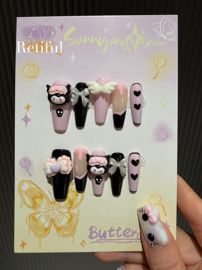 KU0009 Press-On Nails