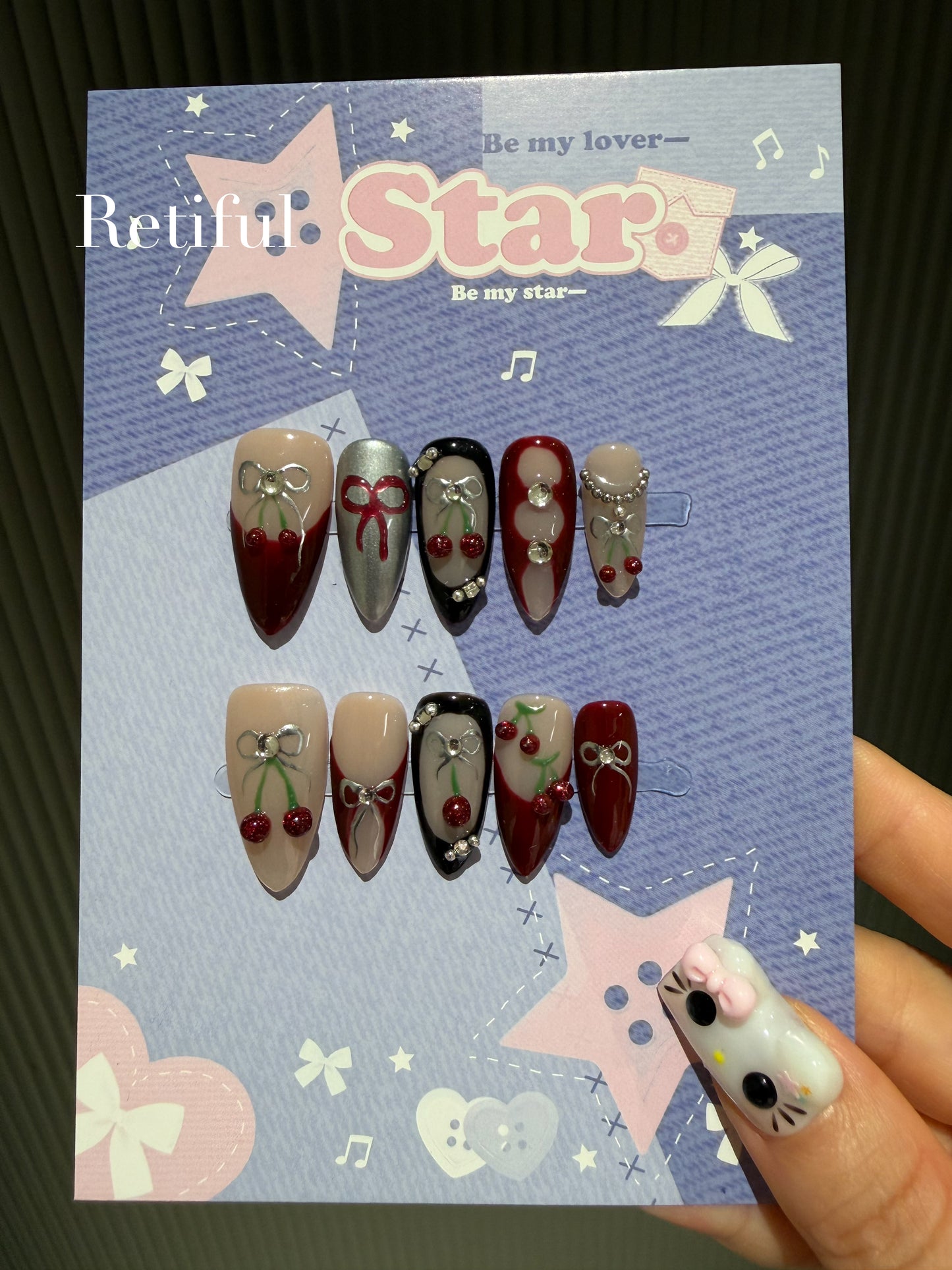 M0013 Press-On Nails