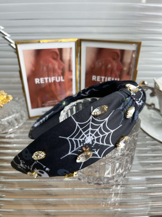 Spooky Skeleton Halloween Headband