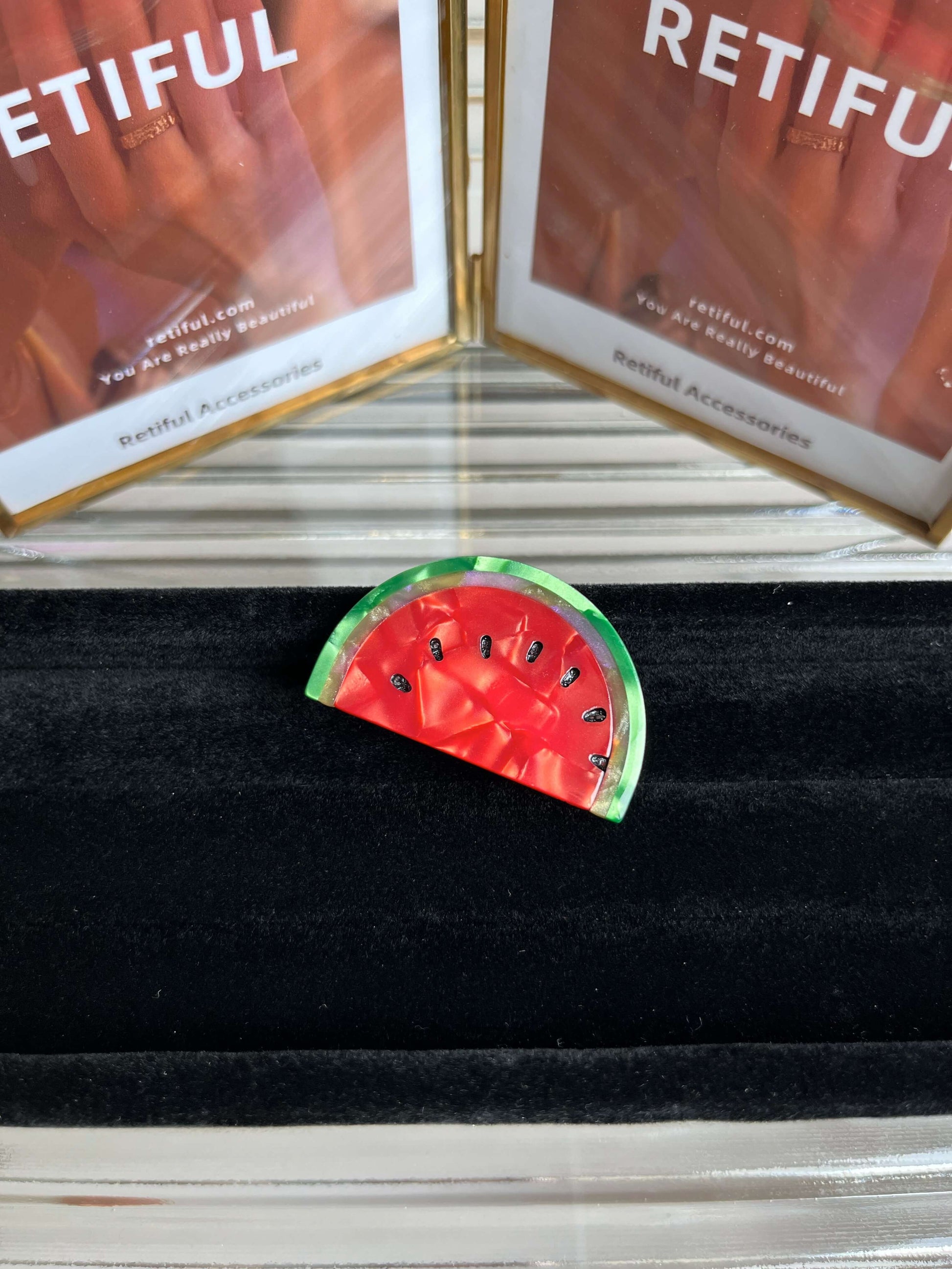 Watermelon Hair Clip