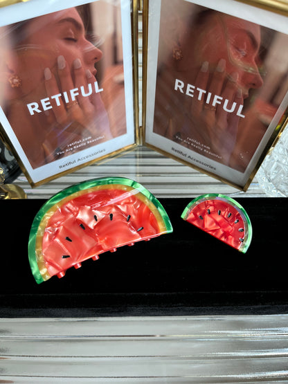 Watermelon Hair Clip